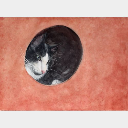 Aquarel Jack in kubus Arches 22x30 2022.jpg